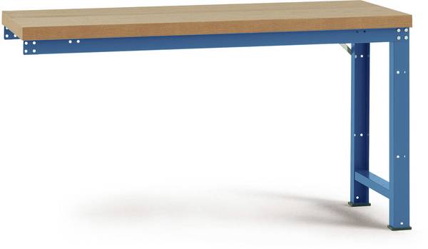 Manuflex WP4014.5007 vestavný modul pracovního stolu (š x v x h) 1500 x 840 x 700 mm brilantní modrá (RAL 5007)