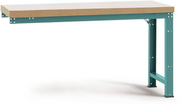 Manuflex WP4009.5021 vestavný modul pracovního stolu (š x v x h) 1250 x 840 x 700 mm vodní modrá
