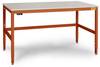 Manuflex LC3903.2001 ESD ESD pracovní stůl CANTOLAB speciální s kaučuk, Šxhxv = 1200 x 800 x 752-952 mm červenooranžová (RAL 2001)