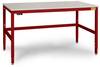 Manuflex LC3903.3003 ESD ESD pracovní stůl CANTOLAB speciální s kaučuk, Šxhxv = 1200 x 800 x 752-952 mm rubínově červená