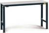 Manuflex LU7003.7016 ESD ESD pracovní stůl univerzální speciální základní stůl s kaučuk, Šxhxv = 1000 x 600 x 722-1022 mm antracitová