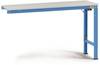 Manuflex LU8003.5012 ESD ESD pracovní stůl univerzální speciální Přístavný stůl s kaučuk, Šxhxv = 1000 x 600 x 722-1022 mm světle modrá (RAL 5012)
