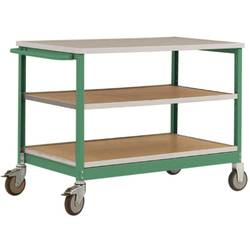 Mobilní dílenském model 2 s naolejovaná multiplex kryt 30 mm Šxhxv 1135 x 590 x 810 mm Manuflex MW2002.6011 MW2002.6011