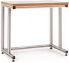 Manuflex AA7003 Stojan na noty stolní hliník s plastová destička pro vertikální činnosti, Šxhxv = 1000 x 600 x 918-935 mm