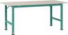 Manuflex AS0011.0001 Stolní sada PACK BAZÉNU s Melaminplatte, Šxhxv = 1500 x 800 x 760-870 mm šedá, zelená