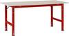 Manuflex AS0011.3003 Stolní sada PACK BAZÉNU s Melaminplatte, Šxhxv = 1500 x 800 x 760-870 mm rubínově červená
