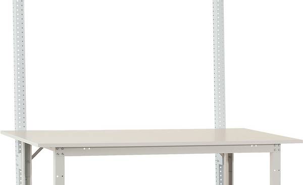 Manuflex AS1661.7035  Konstrukce sloupky v antracitově RAL 7016 pro všechny PACK BAZÉNU standardní pack stoly, Nutzhohe 600 mm