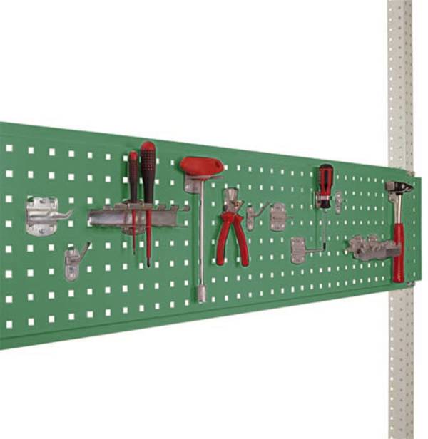 Manuflex AS1704.6011 Montážní deska pro PACKPOOL, užitečná výška = 300 mm. Pro šířku stolu 2000 mm  1 ks
