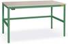 Manuflex LC1903.6011 ESD ESD pracovní stůl CANTOLAB s kaučuk, Šxhxv = 1200 x 800 x 762-788 mm rezedově zelená (RAL 6011)