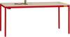 Manuflex LD1903.3003 ESD ESD pracovní stůl UNIDESK s kaučuk deska, rubínově červená RAL 3003, Šxhxv = 1200 x 800 x 720-730 mm rubínově červená