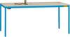 Manuflex LD1903.5012 ESD ESD pracovní stůl UNIDESK s kaučuk deska, světle modrá RAL 5012, Šxhxv = 1200 x 800 x 720-730 mm světle modrá (RAL 5012)