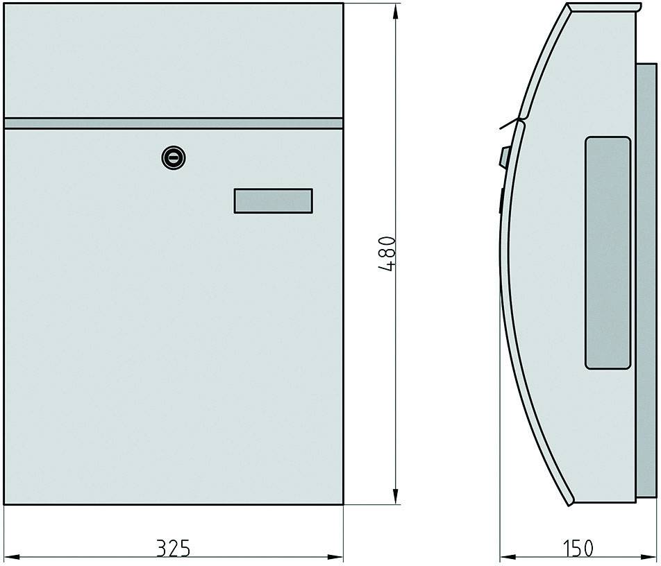 BASI 2170-0610 schránky nerezové oceli-2