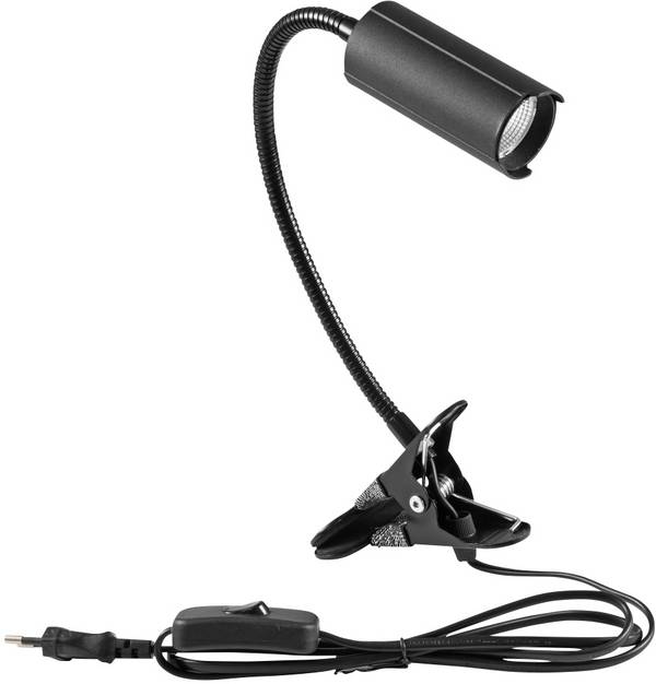 Eurolite KKL-7 41600550 LED lampička s klipem    7 W černá