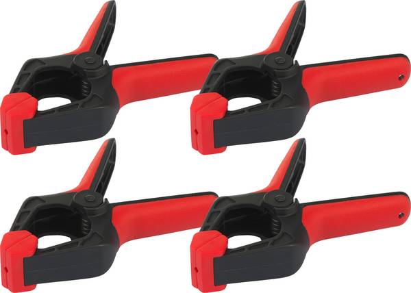 TOOLCRAFT 2226761 pružinová svorka Rozpětí (max.):45 mm Vnější délka: 115 mm Délka vyložení:50 mm
