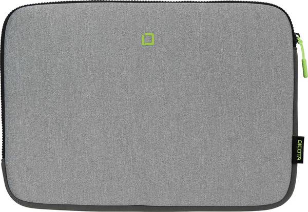 Dicota obal na notebooky DICOTA Skin FLOW - Notebook-Hülle - 35.8 Max. velikost: 35,8 cm (14,1")  šedá, zelená
