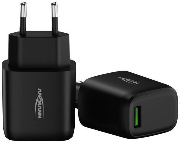 Ansmann Home Charger 130Q USB nabíječka, 1x USB A , 18 W, černá