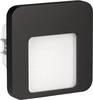 Zamel 01-221-62 Moza LED vestavné nástěnné svítidlo, LED, pevně vestavěné LED, 0.42 W, černá