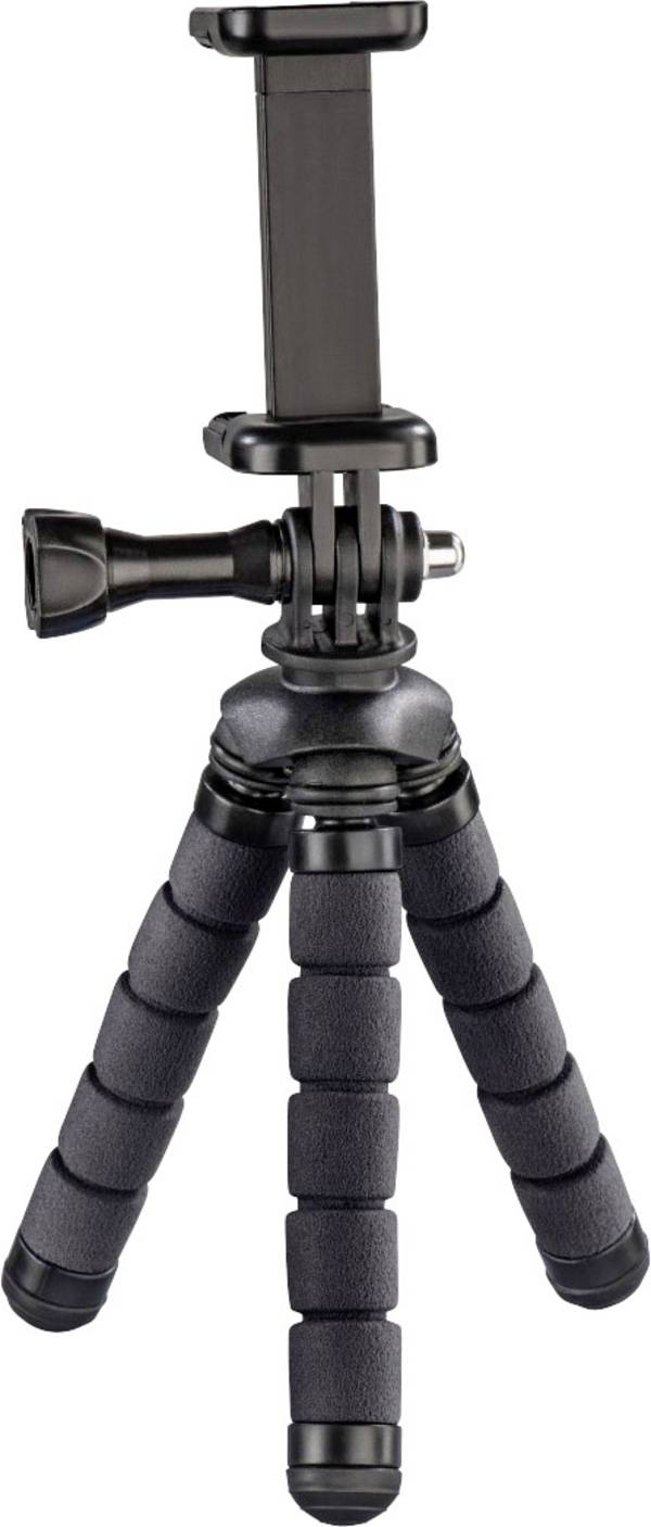 Hama  mini stativ 1/4palcové min./max.výška=7 - 14 cm černá pro chytré telefony a akční kamery
