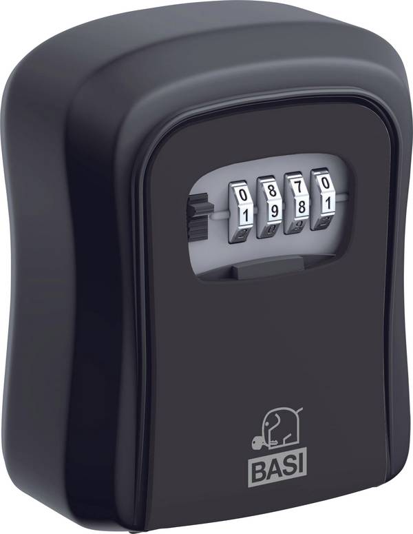 Basi 2101-0000-1100 SSZ 200 trezor na klíč  na heslo černá