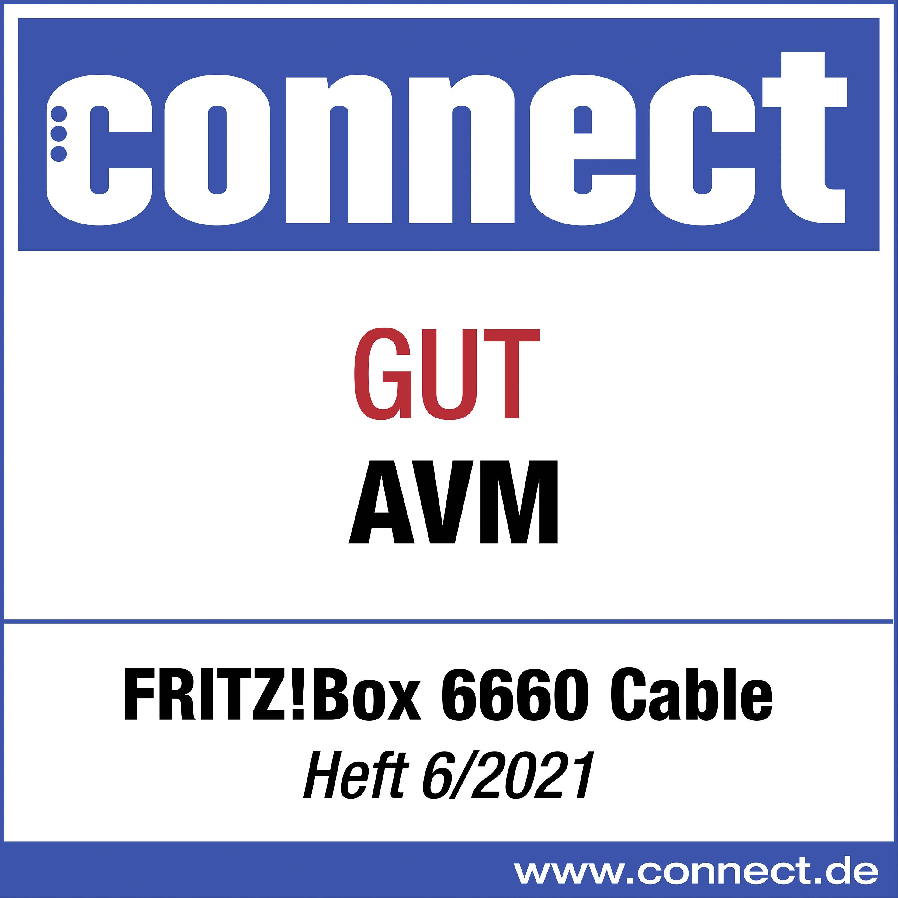 Obrázek ocenění pro FRITZ! FRITZ!Box 6660 Cable Wi-Fi router s modemem Integrovaný modem: kabel, 2.4 GHz, 5 GHz, 2.4 GBit/s