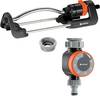 GARDENA 18701-32 Aqua S Set oscilující sprinkler 90 - 220 m²