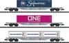 MiniTrix 15228 N containertragwagen-set na AAE