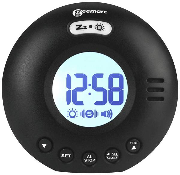 Geemarc  JWNS-VOYAGERV2_BLK_I  elektronické  budík  černá