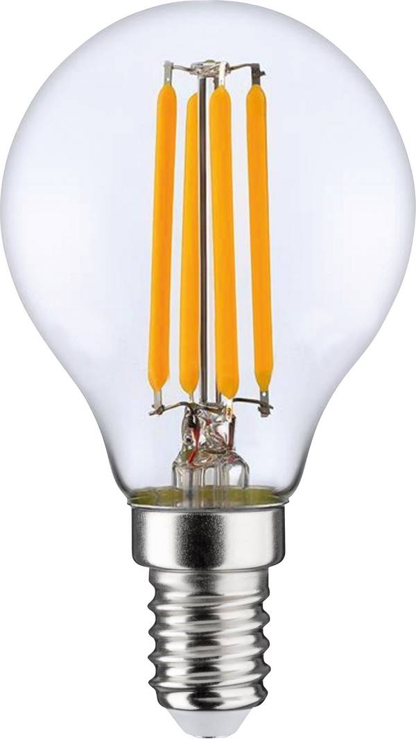 LightMe LM85337 LED Energetická třída (EEK2021) E (A - G) E14 klasická žárovka 6.5 W = 60 W teplá bílá (Ø x v) 45 mm x 78 mm vlákno, nestmívatelné 1 ks