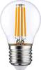 LightMe LM85338 LED Energetická třída (EEK2021) F (A - G) E27 klasická žárovka 6.5 W = 60 W teplá bílá (Ø x v) 45 mm x 77 mm vlákno, nestmívatelné 1 ks