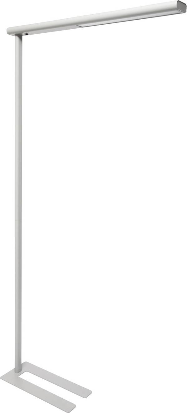 Maul MAULjet 8257495 LED stojací lampa LED pevně vestavěné LED  Energetická třída (EEK2021): D (A - G) stříbrná