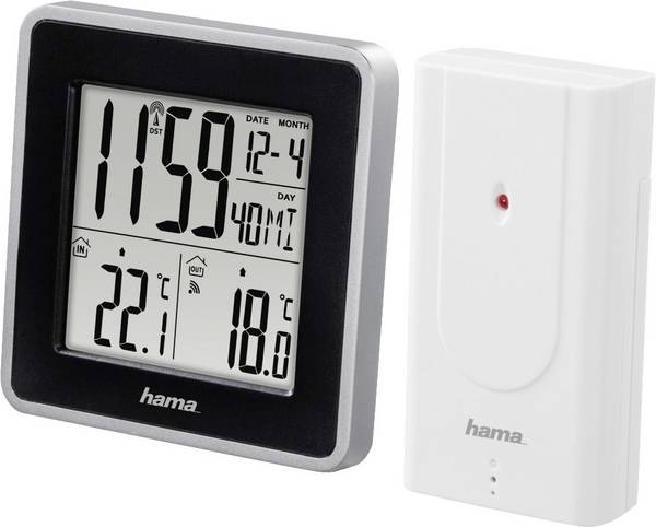 Hama  00186301 digitální bezdrátová meteostanice  Počet senzorů (max.) 1
