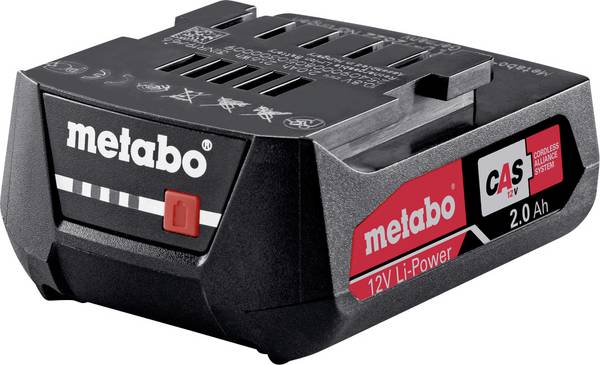 Metabo 625406000  náhradní akumulátor pro elektrické nářadí  12 V 2.0 Ah Li-Ion