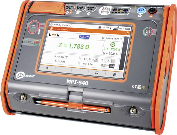 Sonel Sonel MPI-540 přístrojový tester , WMDEMPI540, EN a DE menu