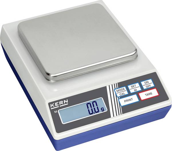 Kern 440-45N+C přesná váha Kalibrováno dle (DAkkS) Max. váživost 1 kg Rozlišení 0.1 g přes napájecí zdroj do zásuvky stříbrná