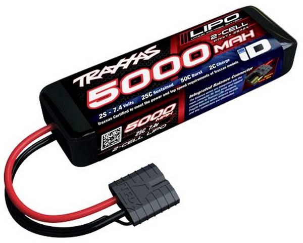 Traxxas 2842X akupack Li-Pol (modelářství), 7.4 V, 5000 mAh, články 2, 25 C, Softcase, Traxxas iD