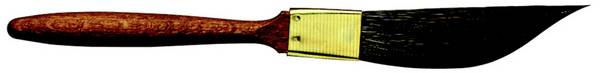 <br>  ZAHN Pinsel<br>  štětec Pin Stripe <br>  Veverčí chlupy <br>  <br>