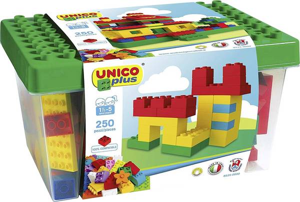 Vedes Unico Konstruktions-Bausteine Box 250-teilig 7.303977
