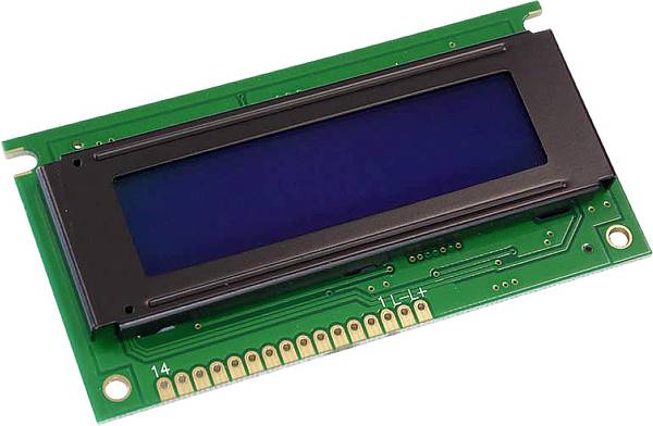 Display Elektronik LCD displej   bílá 16 x 2 Pixel (š x v x h) 84 x 44 x 7.6 mm