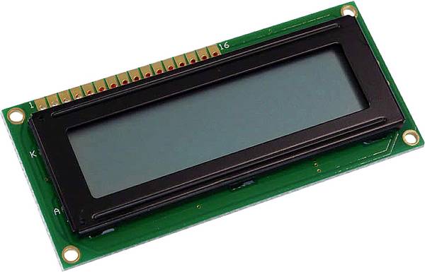 Display Elektronik LCD displej    16 x 2 Pixel (š x v x h) 80 x 36 x 7.1 mm
