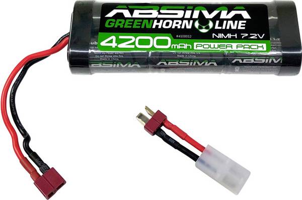 Absima 4100012 akupack NiMH (modelářství), 7.2 V, 4200 mAh, články 6, Hardcase, T zásuvka, zásuvka Tamyia