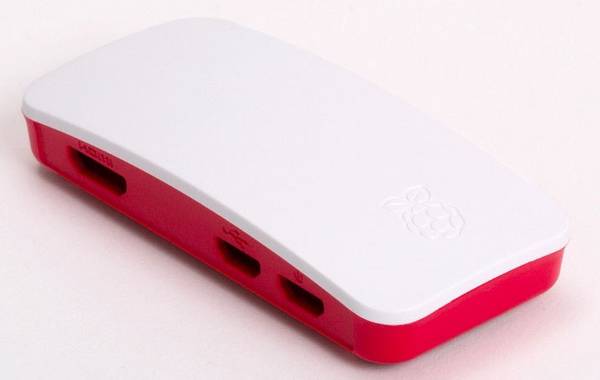 Raspberry Pi® Sonstiges Relais SBC skříň Vhodné pro (vývojové sady): Raspberry Pi®  červená, bílá