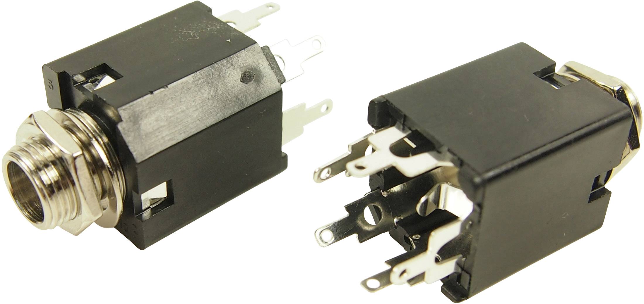 Cliff FM6700 jack konektor 6.35 mm zásuvka, vestavná vertikální Pólů: 3 stereo 1 ks