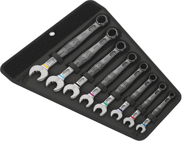 Wera 05020241001 6003 Joker 8 Imperial Set 1 sada očkoplochých klíčů 11dílná Délka klíče (cm) (jen pro nadpis) 8 - 31 mm Délka klíče (palce) (jen pro nadpis) 1/2" - 11/16"