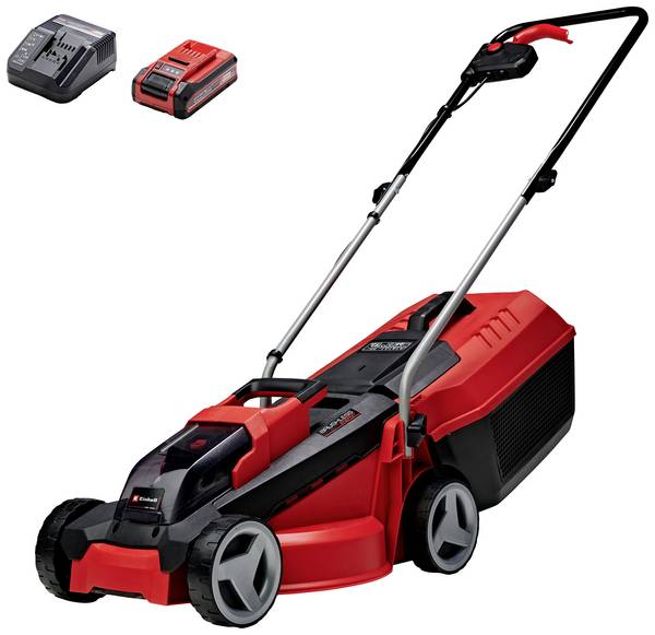 Einhell Power X-Change GE-CM 18/30 Li (1x3,0Ah) akumulátor Akumulátorová sekačka   vč. nabíječky, + akumulátor  18 V šířka sekání 30 cm Určen pro 150 m²