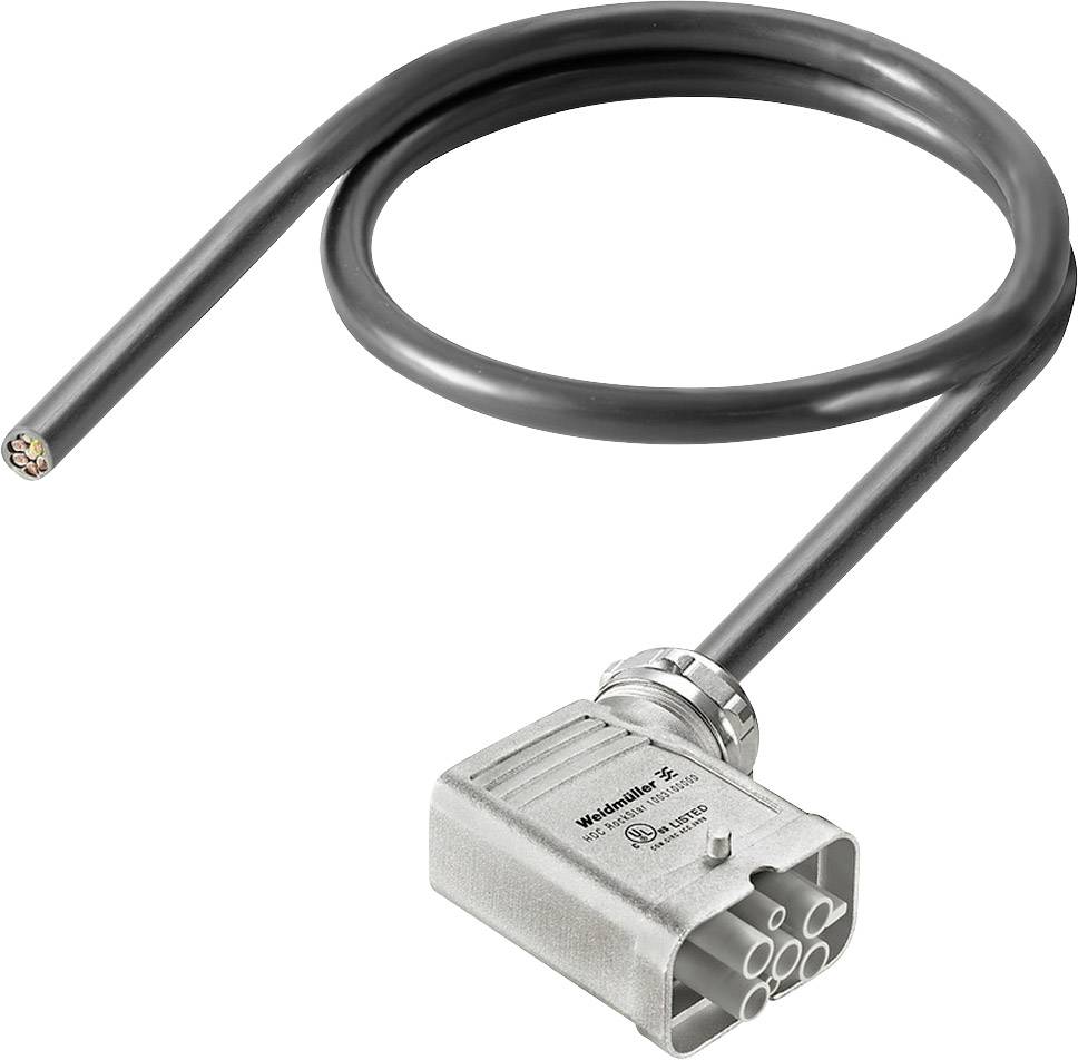 Weidmüller CH-HNAB-XXXX-06-0500-AB upravený zástrčkový konektor pro senzory - aktory, 2712400500, piny: 6, 5.00 m, 1 ks