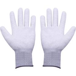 Quadrios ESD rukavice vel. Oblečení: M polyamid, polyuretan