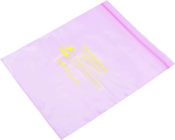 Quadrios  ESD sáček (d x š) 250 mm x 300 mm disipativní Poznávací značka ESD D   10 ks