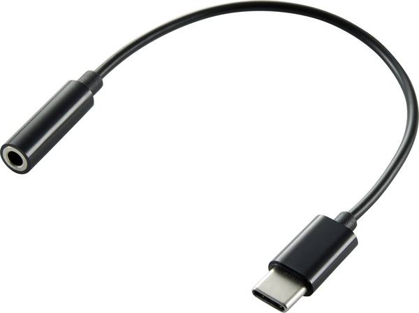 Renkforce USB-C®, audio kabelový adaptér [1x USB-C® zástrčka - 1x jack zásuvka 3,5 mm]  15.00 cm flexibilní provedení