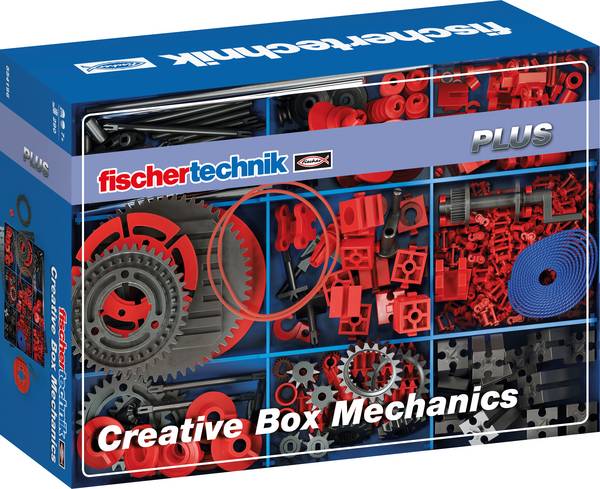 fischertechnik 554196 Creative Box Mechanics stavebnice, experimentální, mechanika, Občanská nauka experimentální sada, od 7 let
