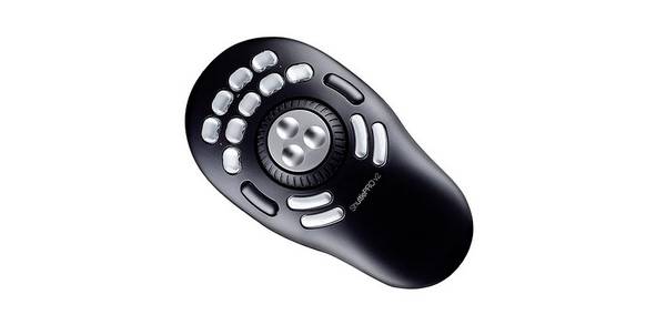 Contour Design Shuttle Pro v2  multimediální ovladač, přenos USB, 15 tlačítko, černá